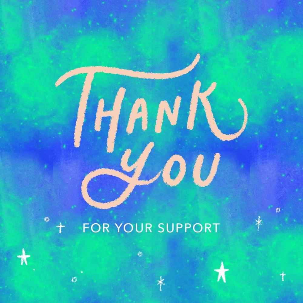 Thank You for Your Support!